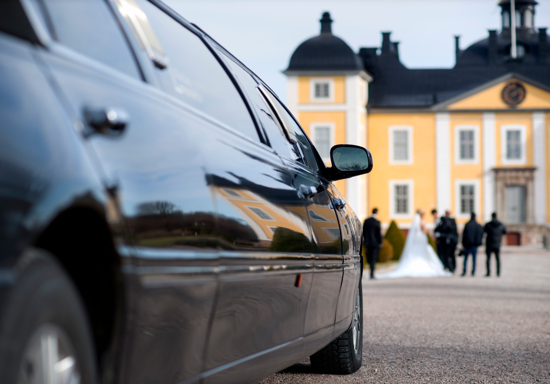 Limo at weeding